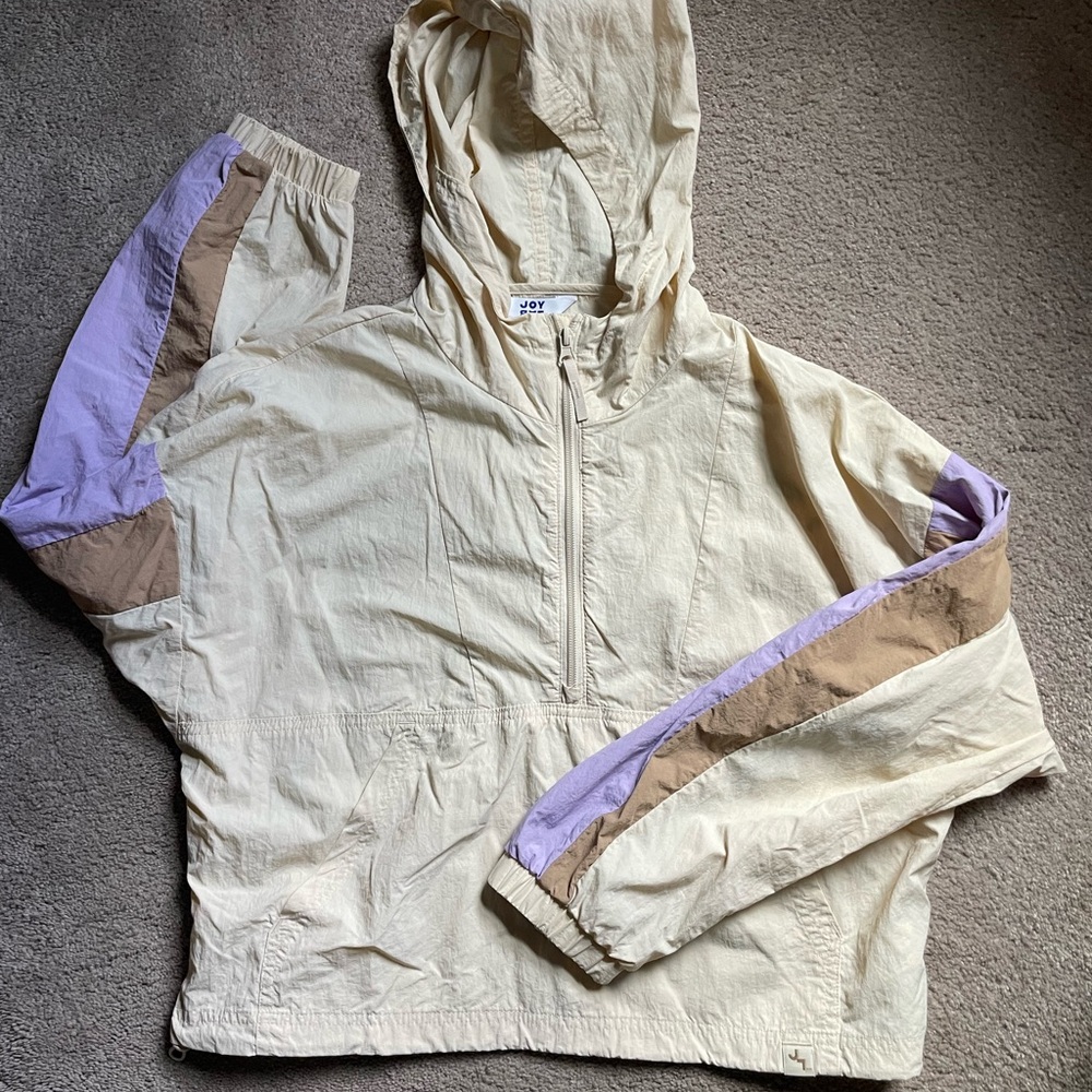 JoyLab Cream Hooded Jacket